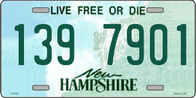 NH license plate 1397901
