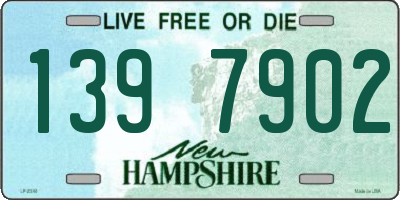 NH license plate 1397902
