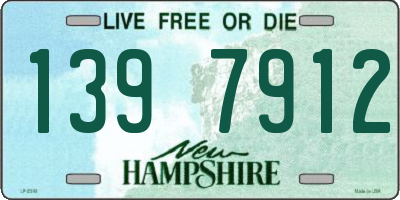 NH license plate 1397912