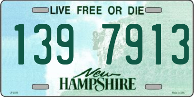 NH license plate 1397913