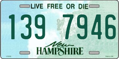 NH license plate 1397946