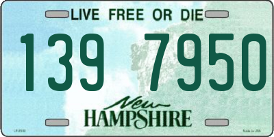 NH license plate 1397950