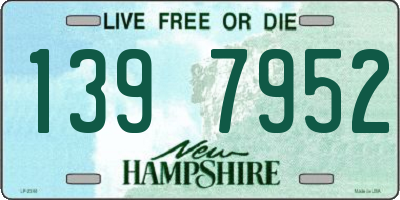 NH license plate 1397952