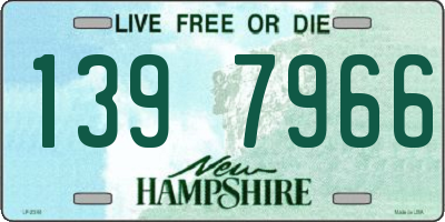 NH license plate 1397966