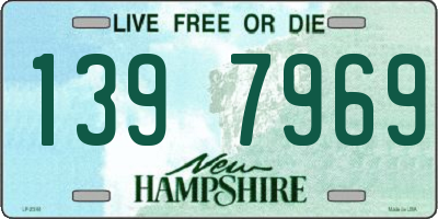 NH license plate 1397969