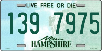 NH license plate 1397975