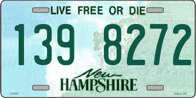 NH license plate 1398272