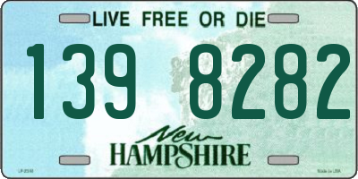 NH license plate 1398282
