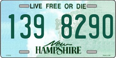 NH license plate 1398290
