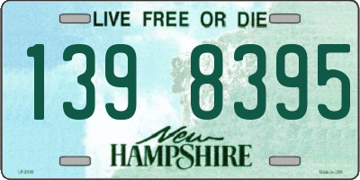 NH license plate 1398395