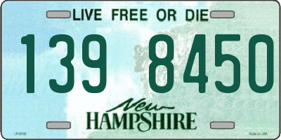 NH license plate 1398450