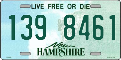 NH license plate 1398461