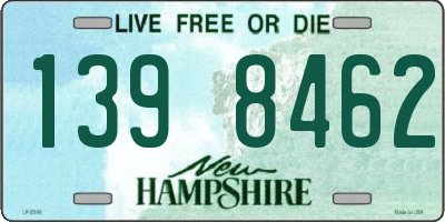 NH license plate 1398462