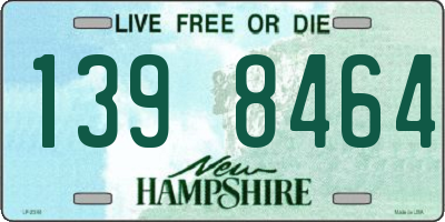 NH license plate 1398464