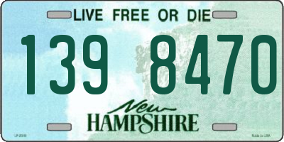 NH license plate 1398470