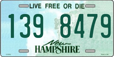 NH license plate 1398479