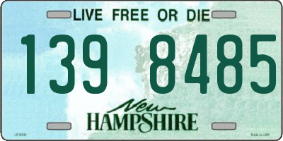 NH license plate 1398485