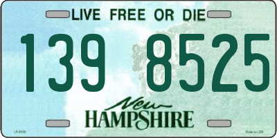 NH license plate 1398525