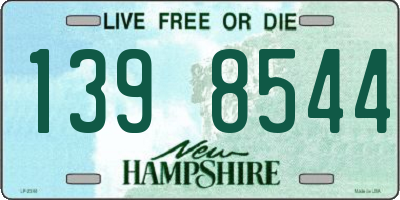 NH license plate 1398544