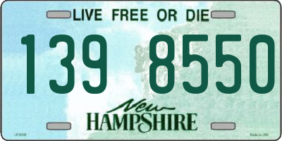 NH license plate 1398550