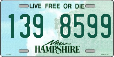 NH license plate 1398599