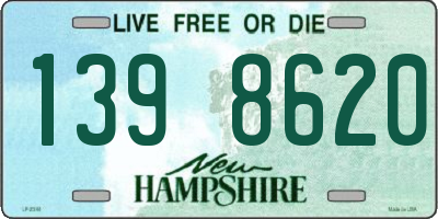 NH license plate 1398620