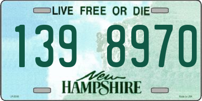 NH license plate 1398970