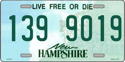NH license plate 1399019
