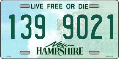 NH license plate 1399021