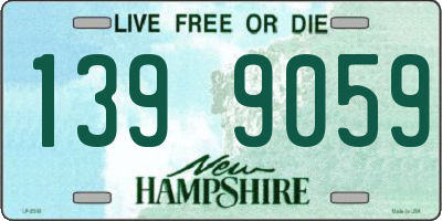 NH license plate 1399059