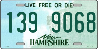 NH license plate 1399068