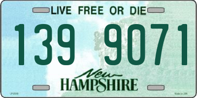 NH license plate 1399071