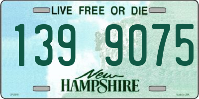 NH license plate 1399075