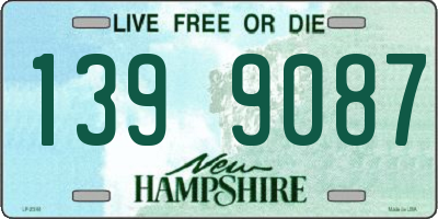 NH license plate 1399087