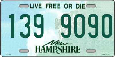 NH license plate 1399090