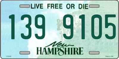 NH license plate 1399105