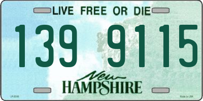NH license plate 1399115