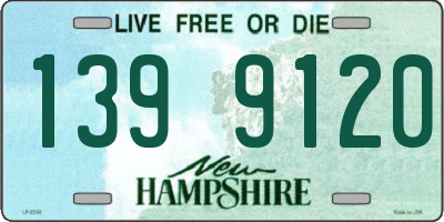 NH license plate 1399120