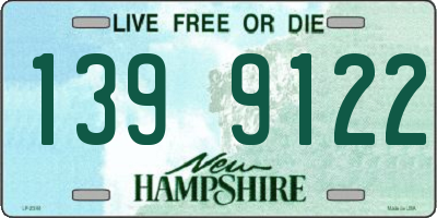 NH license plate 1399122