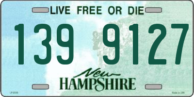 NH license plate 1399127