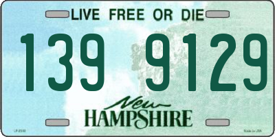NH license plate 1399129
