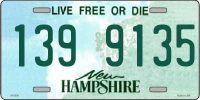 NH license plate 1399135