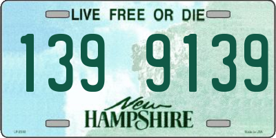 NH license plate 1399139