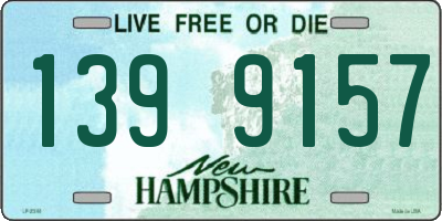 NH license plate 1399157