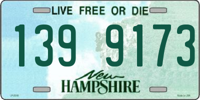 NH license plate 1399173