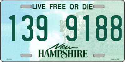NH license plate 1399188