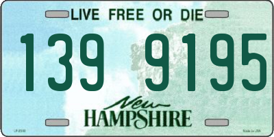 NH license plate 1399195