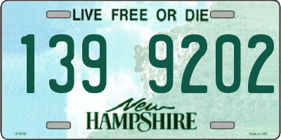 NH license plate 1399202