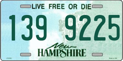 NH license plate 1399225