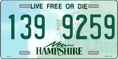 NH license plate 1399259